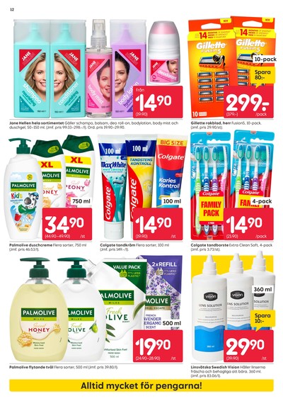 Rusta reklamblad i vecka 10 sida 12