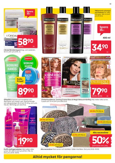 Rusta reklamblad i vecka 10 sida 13