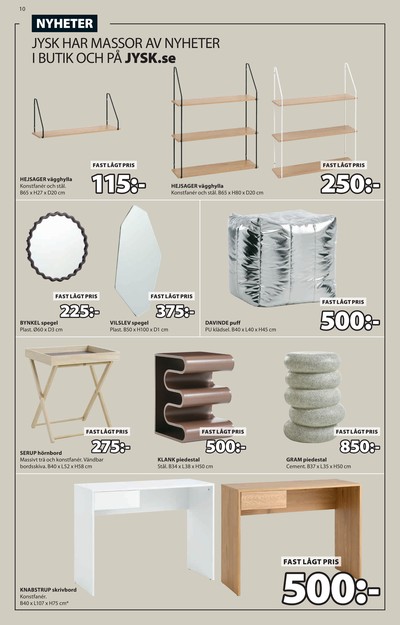 Jysk reklamblad i vecka 10 sida 11