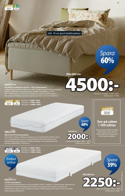 Jysk reklamblad i vecka 10 sida 16