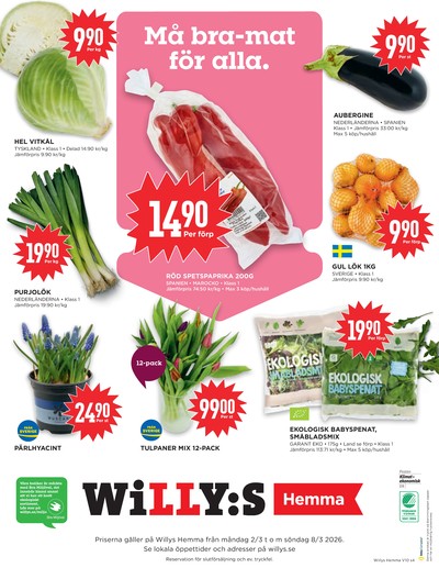 WILLY:S hemma reklamblad i vecka 10 sida 4