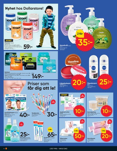 Dollarstore reklamblad i vecka 10 sida 6