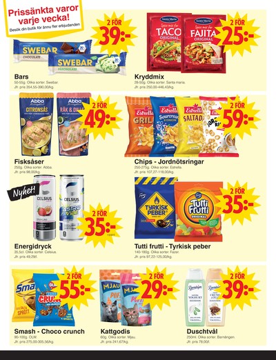 Matöppet reklamblad i vecka 10 sida 3