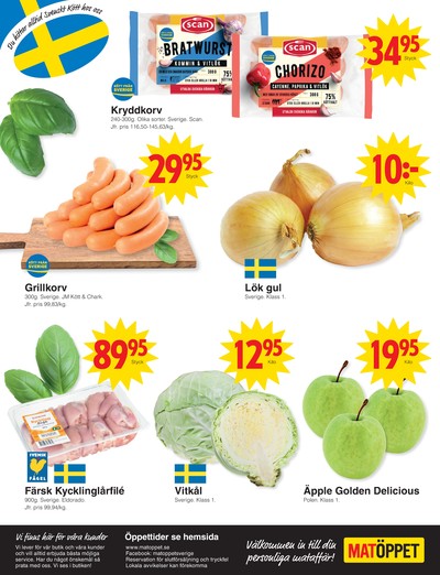 Matöppet reklamblad i vecka 10 sida 4