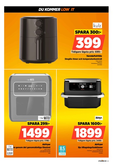 Power reklamblad i vecka 10 sida 45