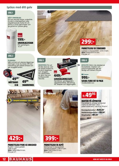 Bauhaus reklamblad i vecka 11 sida 12