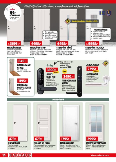 Bauhaus reklamblad i vecka 11 sida 14
