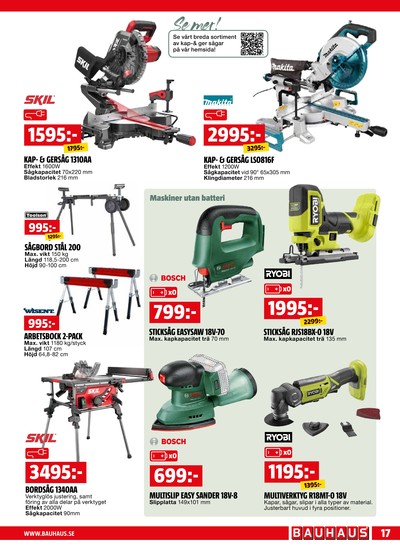 Bauhaus reklamblad i vecka 11 sida 17