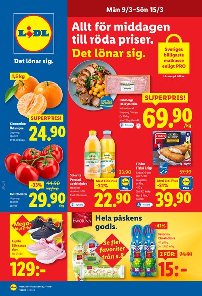 Lidl reklamblad i vecka 11 sida 1