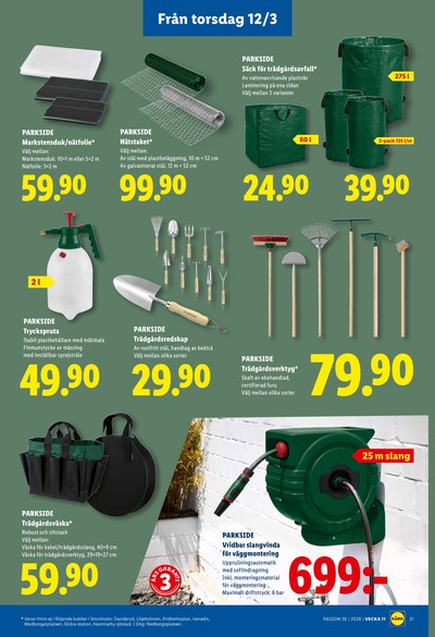 Lidl reklamblad i vecka 11 sida 23