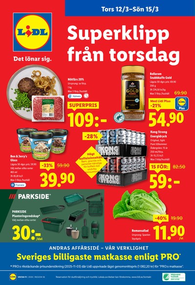 Lidl reklamblad i vecka 11 sida 28