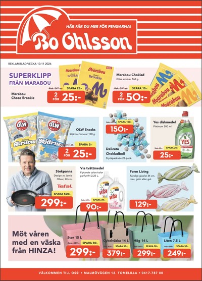 Bo Ohlsson reklamblad i vecka 11 sida 1
