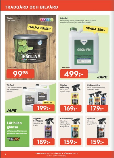 Bo Ohlsson reklamblad i vecka 11 sida 4