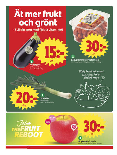 ICA Nära reklamblad i vecka 11 sida 2