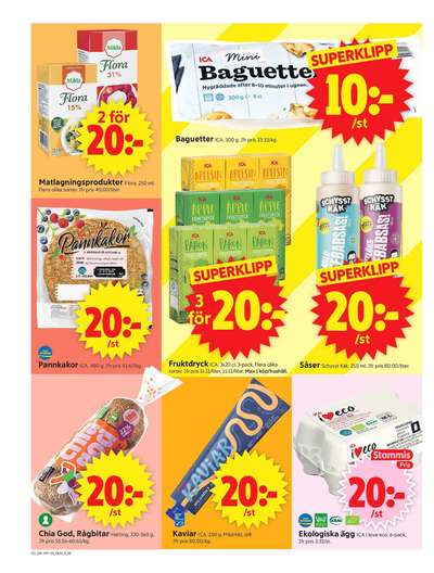 ICA Supermarket reklamblad i vecka 11 sida 2
