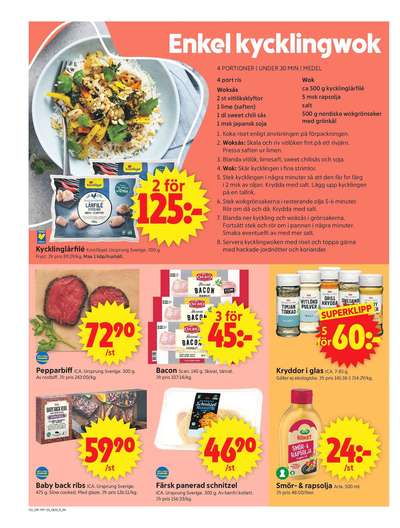 ICA Supermarket reklamblad i vecka 11 sida 4