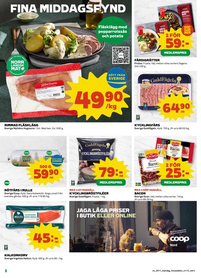 Coop reklamblad i vecka 11 sida 2