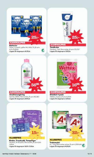 Östenssons reklamblad i vecka 11 sida 12