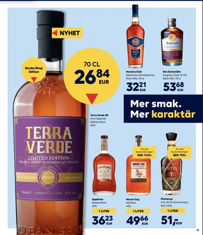 Scandlines Border Shop reklamblad i vecka 12 sida 17