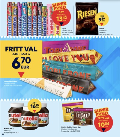 Scandlines Border Shop reklamblad i vecka 12 sida 26