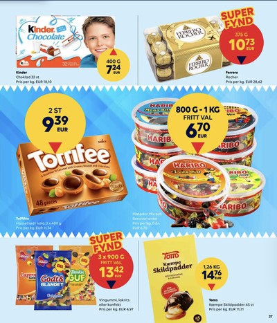 Scandlines Border Shop reklamblad i vecka 12 sida 27