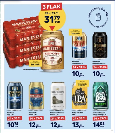 Scandlines Border Shop reklamblad i vecka 12 sida 5