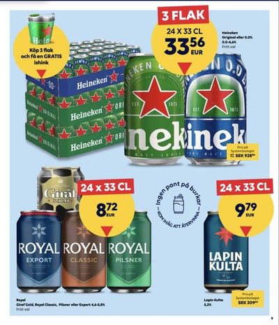 Scandlines Border Shop reklamblad i vecka 12 sida 9