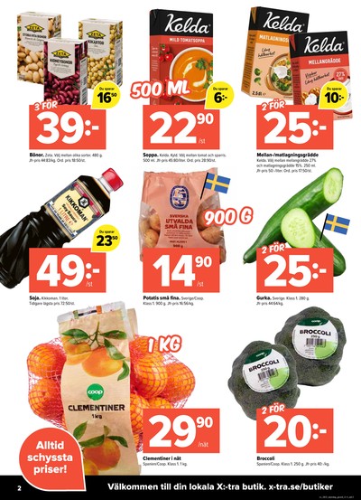 X:-tra reklamblad i vecka 12 sida 2