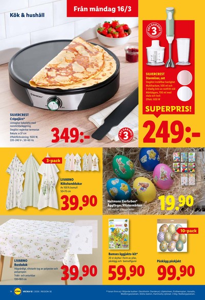 Lidl reklamblad i vecka 12 sida 16
