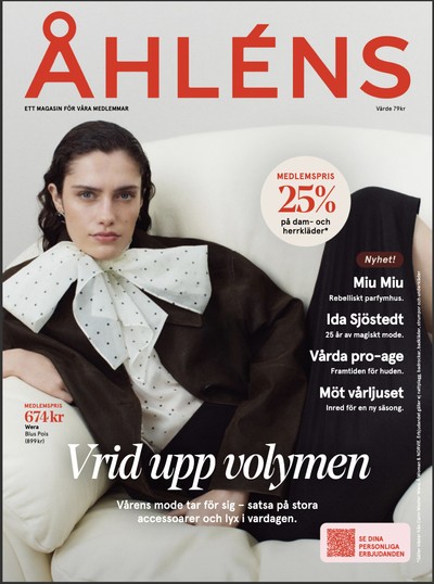 Åhlens reklamblad i vecka 12 sida 1