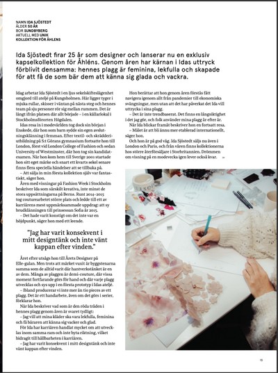 Åhlens reklamblad i vecka 12 sida 13