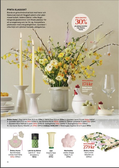 Åhlens reklamblad i vecka 12 sida 42