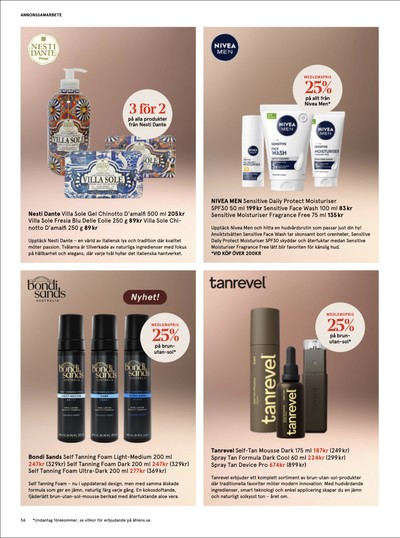 Åhlens reklamblad i vecka 12 sida 56