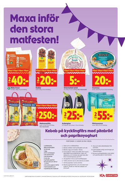ICA Kvantum reklamblad i vecka 12 sida 7
