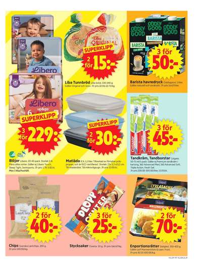 ICA Supermarket reklamblad i vecka 12 sida 7