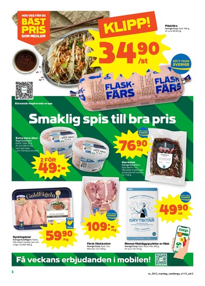 Stora Coop reklamblad i vecka 12 sida 2