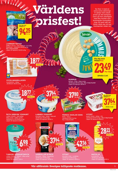 WILLY:S reklamblad i vecka 12 sida 5