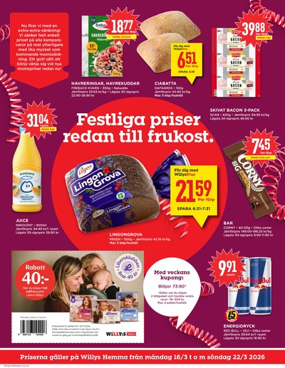 WILLY:S hemma reklamblad i vecka 12 sida 2