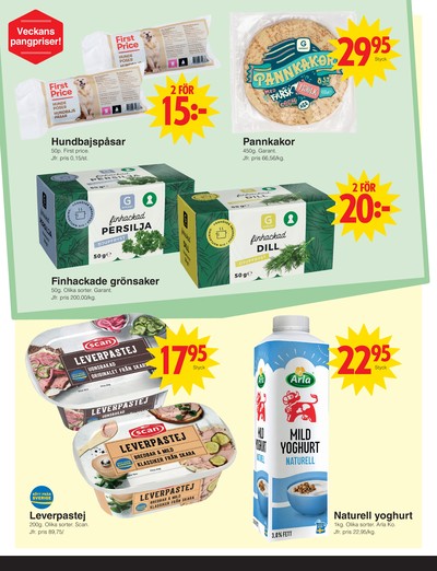 Matöppet reklamblad i vecka 12 sida 2