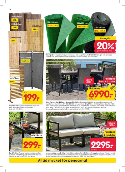 Rusta reklamblad i vecka 12 sida 10