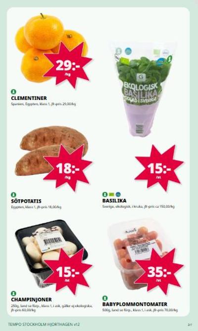 Tempo reklamblad i vecka 12 sida 2