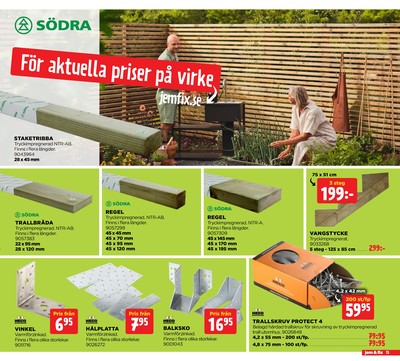 Jem & Fix reklamblad i vecka 12 sida 15