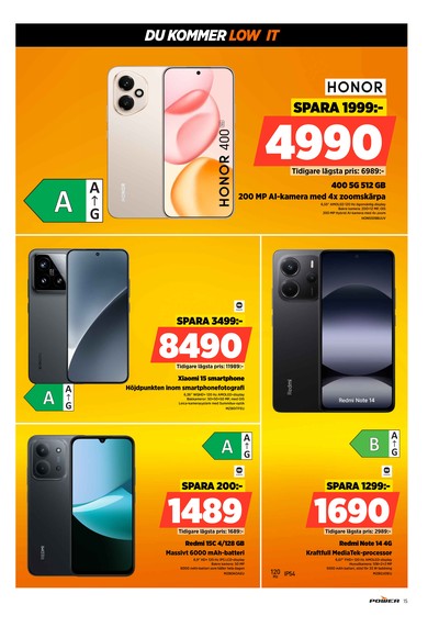 Power reklamblad i vecka 12 sida 15