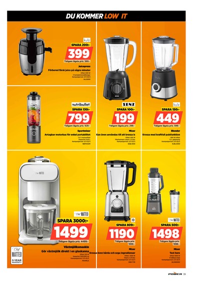 Power reklamblad i vecka 12 sida 39