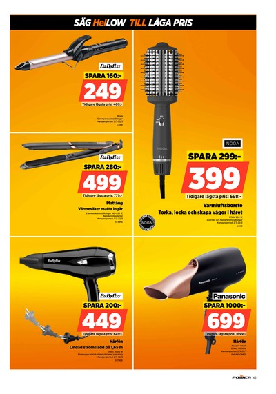 Power reklamblad i vecka 12 sida 45