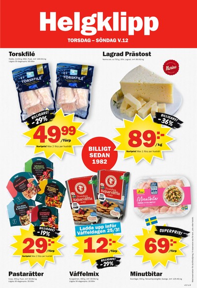 Pekås reklamblad i vecka 12 sida 8