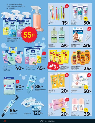 Dollarstore reklamblad i vecka 12 sida 2