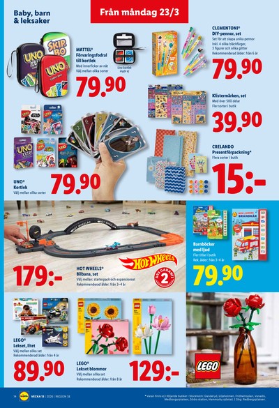 Lidl reklamblad i vecka 13 sida 15