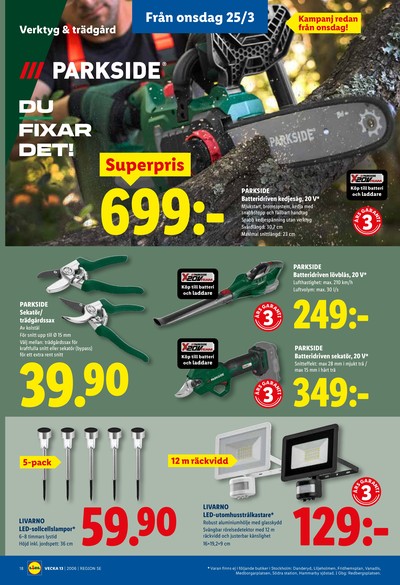 Lidl reklamblad i vecka 13 sida 20