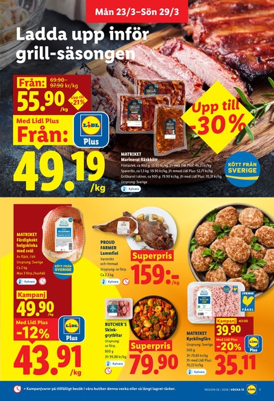 Lidl reklamblad i vecka 13 sida 3